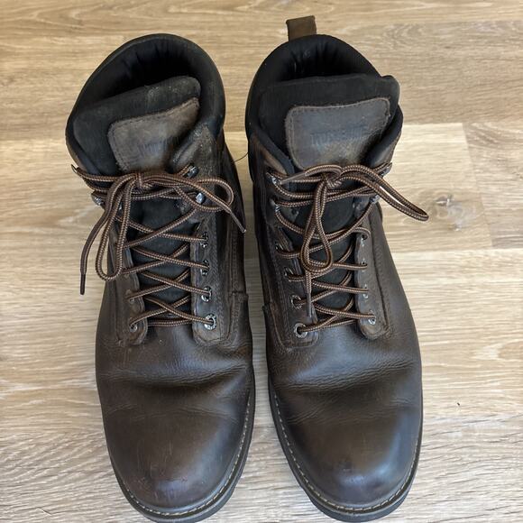 Wolverine Floorhand WP 6" WP ST Dark Brown Work Boots-W10633 Men's Size 13M - Picture 2 of 10